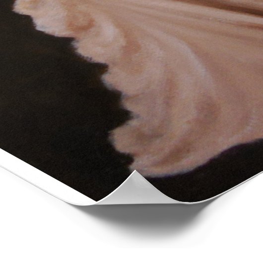 ELEGANT VINTAG LADY, POSTER (Ecke)