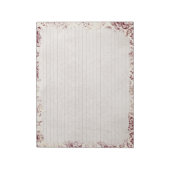 Elegant Vintag Notizblock (Rotiert)