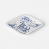 Elegant Vintag Pappteller (Gewinkelt)