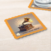 "Elegant Vintag Sound" Untersetzer (angewinkelt)