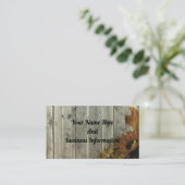 Elegant Vintag Visitenkarte (Stehend Vorderseite)