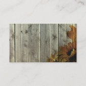 Elegant Vintag Visitenkarte (Rückseite)