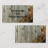 Elegant Vintag Visitenkarte (Vorne/Hinten)