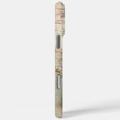 Elegant Vintage Ballet Shoes and Roses Phone Case (Rückseite / Rechts)