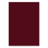 Elegant Vintage Burgundy Ivory Wedding Seating  Tischnummer (Rückseite)