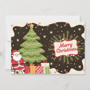 Elegant Vintage Christmas Card #27 Feiertagskarte