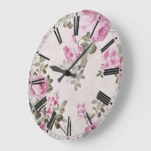 Elegant Vintage Große Wanduhr (Winkel)