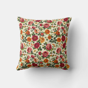 Elegant Vintage Stylisch Romantisch Blumen Chic Kissen