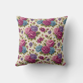 Elegant Vintage Stylisch Romantisch Floral Chic Kissen