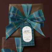 Elegant vintage Tartan Plaid Christmas Satinband