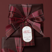 Elegant vintage Tartan Plaid Christmas Satinband