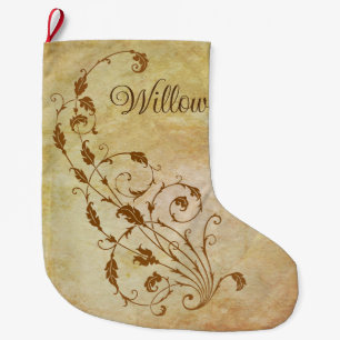 Elegant, Vintage, viktorianischer Steampunk person Großer Weihnachtsstrumpf