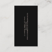 Elegant Violet Diamonds Bakery Tools Flowers Visitenkarte (Rückseite)