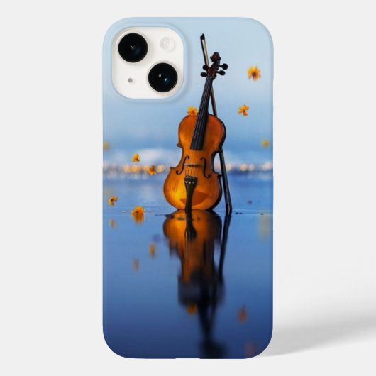Elegant Violin Art Phone Case  (Rückseite)