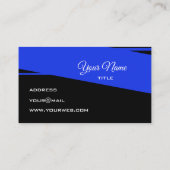 Elegant visitenkarte (Rückseite)