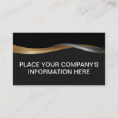 Elegant Visitenkarte (Rückseite)