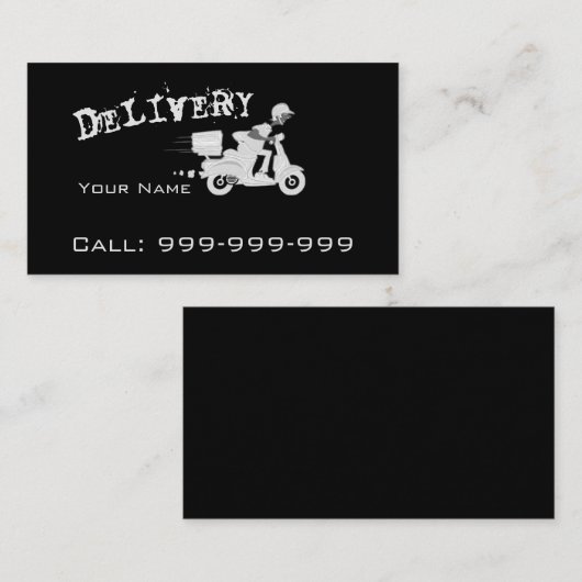 Elegant Visitenkarte (Vorne/Hinten)