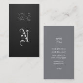 Elegant Visitenkarte (Vorne/Hinten)