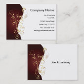 Elegant Visitenkarte (Vorne/Hinten)