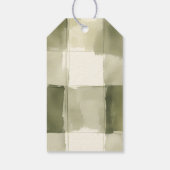 Elegant Waddle es sei Mallard Enck Gender Reveal Geschenkanhänger (Rückseite)