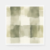 Elegant Waddle es sei Mallard Enck Gender Reveal Serviette (Vorderseite)