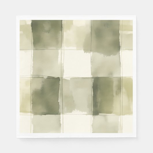 Elegant Waddle es sei Mallard Enck Gender Reveal Serviette (Vorderseite)