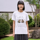 Elegant Waddle It Be Duck Gender Reveal Dekoration T-Shirt