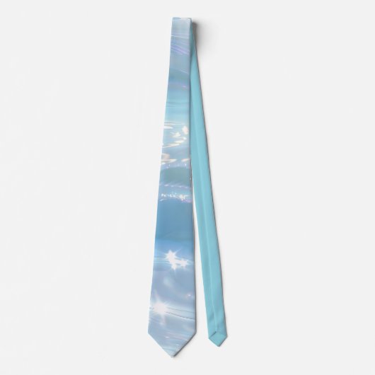 Elegant Water-Effect Necktie / Krawatte (Vorderseite)