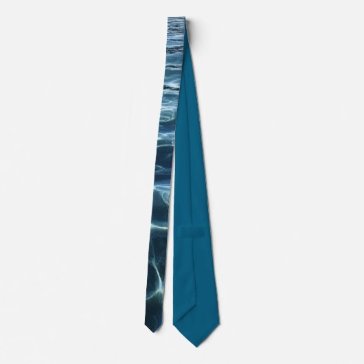 Elegant Water-Effect Necktie / Krawatte (Rückseite)