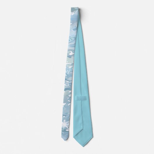 Elegant Water-Effect Necktie / Krawatte (Rückseite)