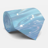 Elegant Water-Effect Necktie / Krawatte (Gerollt)