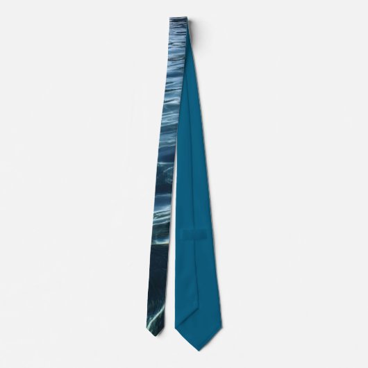 Elegant Water-Effect Necktie / Krawatte  (Rückseite)
