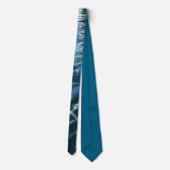 Elegant Water-Effect Necktie / Krawatte (Rückseite)