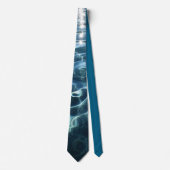 Elegant Water-Effect Necktie / Krawatte (Vorderseite)
