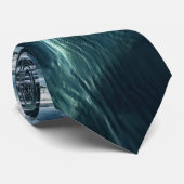 Elegant Water-Effect Necktie / Krawatte (Gerollt)