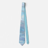Elegant Water-Effect Necktie / Krawatte (Vorderseite)