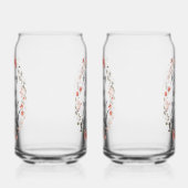 Elegant Watercolor Botanical Message Dosenglas (Links)