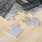 Elegant Watercolor Brooklyn Bridge NYC Puzzle (Seite)