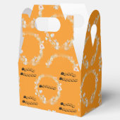 Elegant Watercolor Bunny & Florals Custom Easter Geschenkschachtel (Geöffnet)