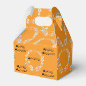 Elegant Watercolor Bunny & Florals Custom Easter Geschenkschachtel (Vorderseite)