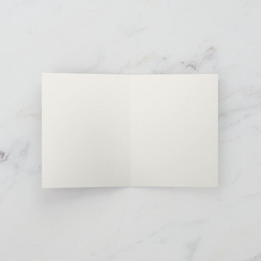 Elegant watercolor Cardinal bird Sympathy card Dankeskarte (Innenseite)