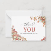 Elegant Watercolor, der Apfel unserer Babydusche Mitteilungskarte (Vorderseite)