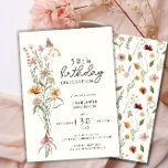 Elegant Watercolor Floral 50. Geburtstag Einladung<br><div class="desc">Entdecken Sie den Charme Ihres 50. Geburtstags mit unserer eleganten 50. Floral Geburtstagseinladung. Diese Einladung wurde für anspruchsvolle Gäste konzipiert und soll Ihren Meilenstein zu einem ganz besonderen Ereignis machen. Es ist auf hochwertigem Karton gedruckt und besticht durch ein florales Aquarell-Design, das einen eleganten und rustikalen Charme ausstrahlt. Die exquisite...</div>