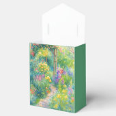 Elegant Watercolor Garden Themed Wedding Geschenkschachtel (Geöffnet)