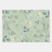 Elegant Watercolor Geschenkpapier Set (Vorderseite 2)