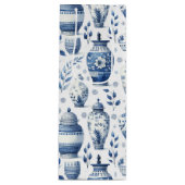 Elegant Watercolor Ginger Jars Pattern Geschenktüte Für Weinflaschen (Vorderseite)