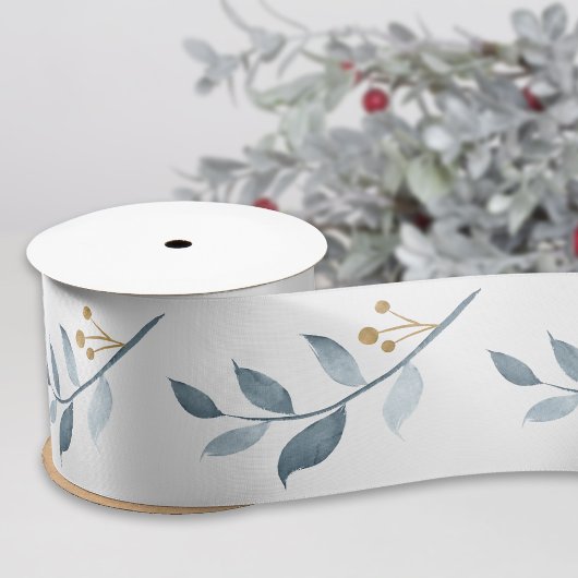 Elegant Watercolor Satinband