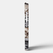 Elegant Wave Texture Phone Case - Sophisticated (Rückseite / Links)