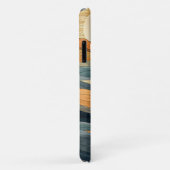 Elegant Waves iPhone Case (Hinten/Rechts)