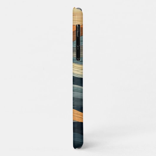 Elegant Waves iPhone Case (Hinten/Links)